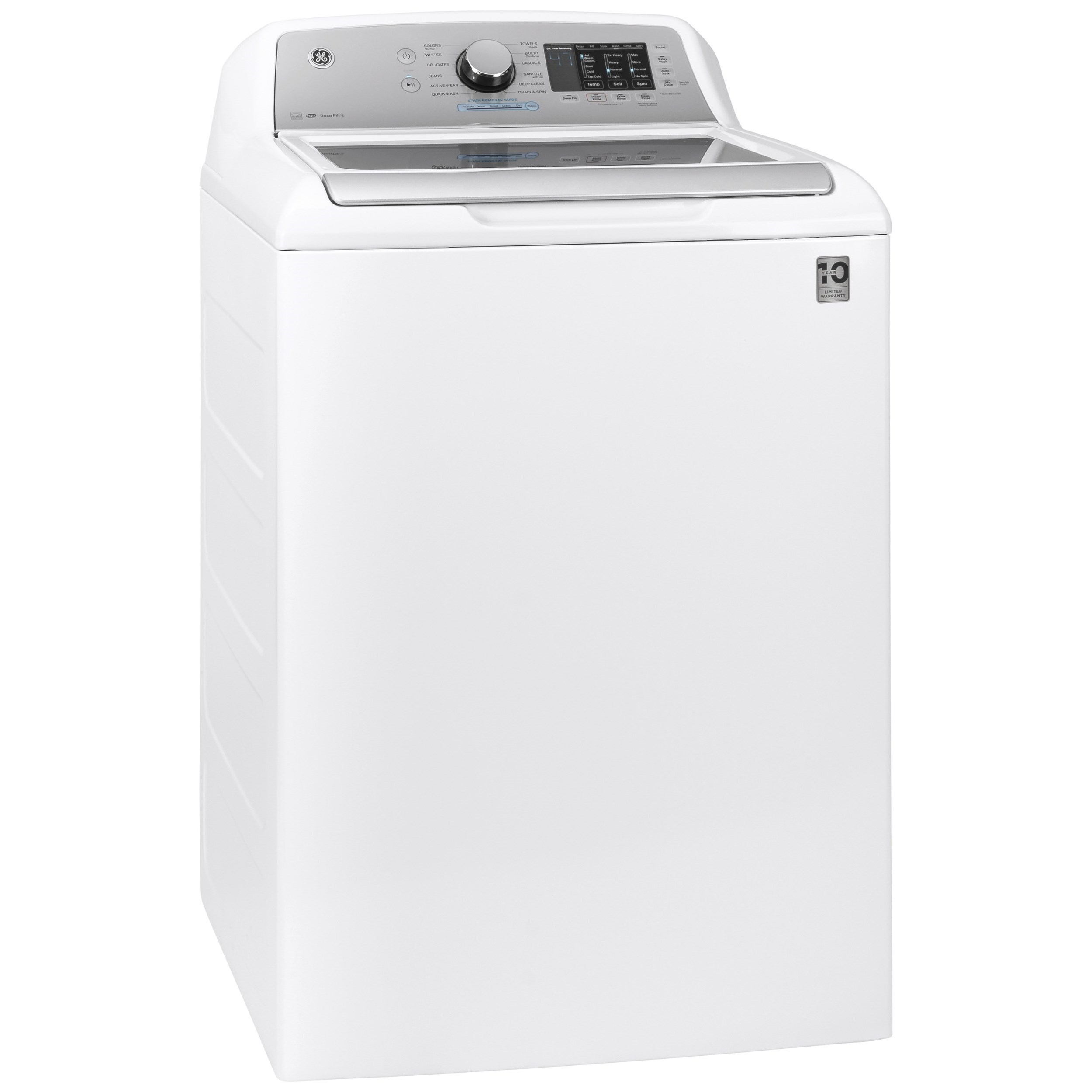 GE Appliances GTW725BSNWS 4.6 cu. ft. Capacity Washer with FlexDispense